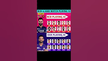 Rcb Vs KKR Playing 11 Ipl 2025🔥#shorts #trending #ipl2025 #playing11 #rcbvskkr #kkrvsrcb