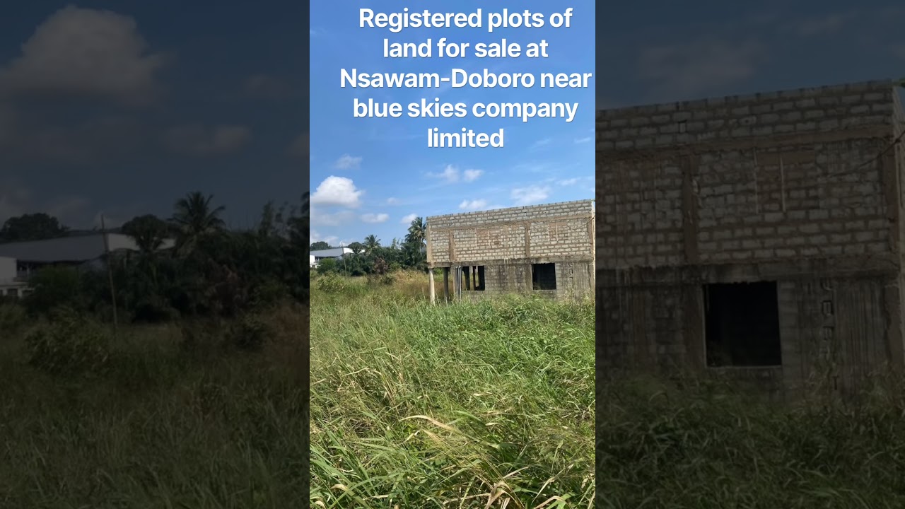 Plots of Land (Fenced)for Sale Doboro Near Blue Skies Company Limited