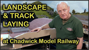 FREIGHT YARD & Landscape Progress at Chadwick Model Railway | 216.