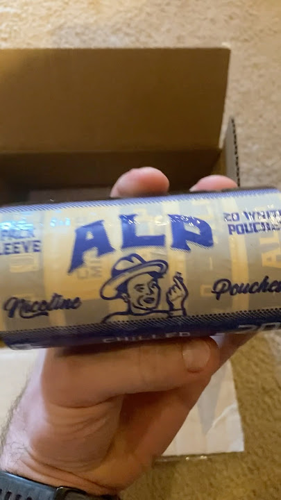 Alp pouches are better than Zyn