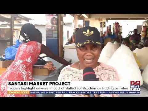 Santasi Market Project:Traders highlight adverse impact of stalled construction on trading activi.