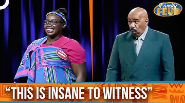 She Gave All the #1 Answers! | Fast Money | Family Feud Classics