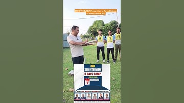 SSB INTERVIEW Preparation at Force Defence Academy Indore MP 9165507006