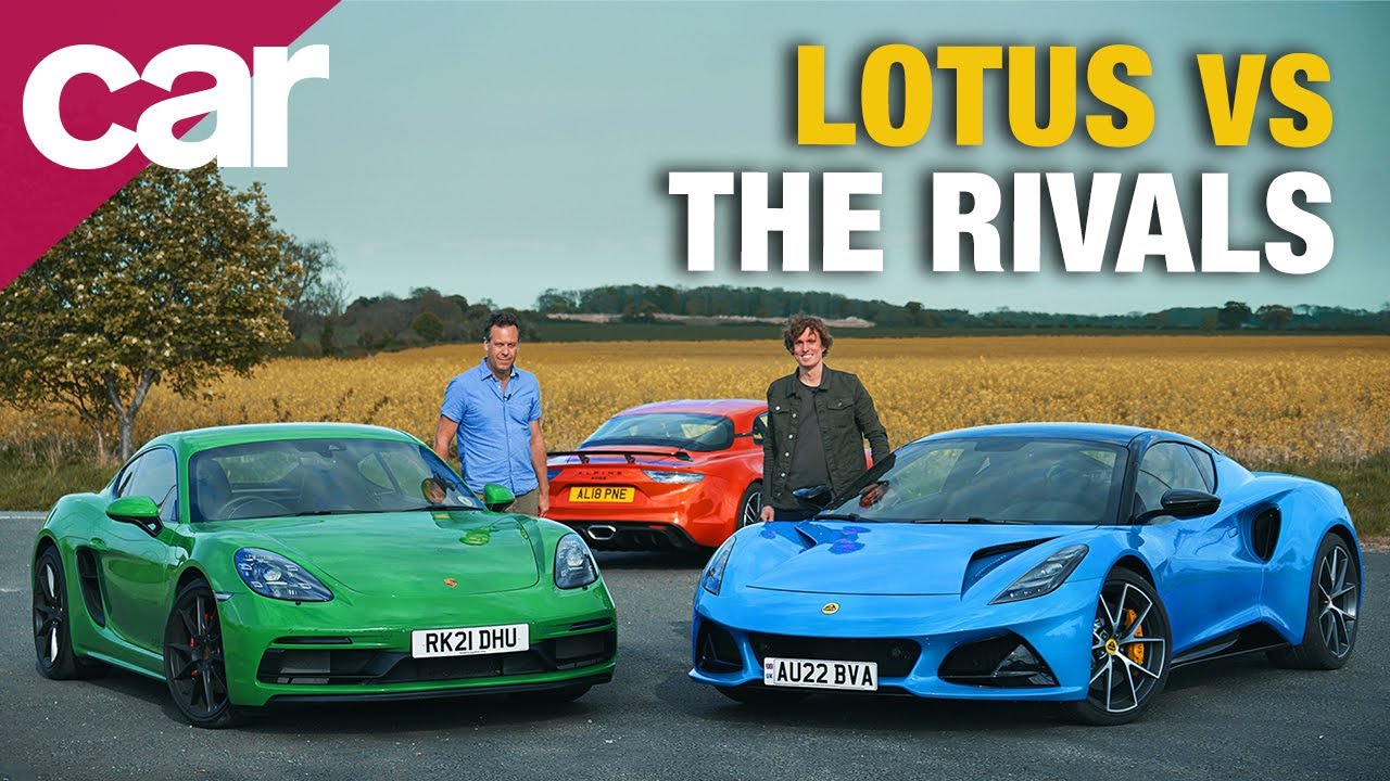 Lotus Emira vs Porsche 718 Cayman GTS vs Alpine A110S  | Which would you buy? (4K)