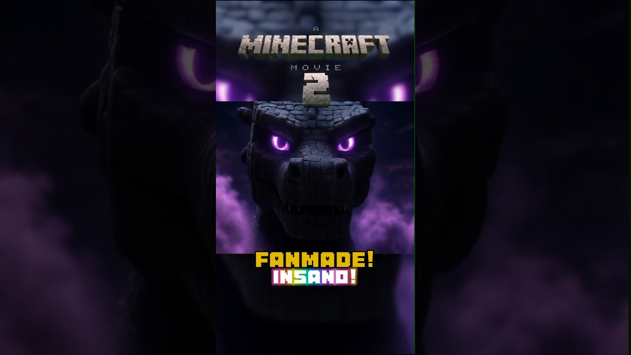 OS FÃS FIZERAM UM TRAILER INSANO! #filmesnovos #2025 #mojang #minecraft