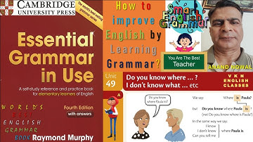 Unit-49 : "Do you know what she wants? / I know what she wants". Improve English by learning Grammar