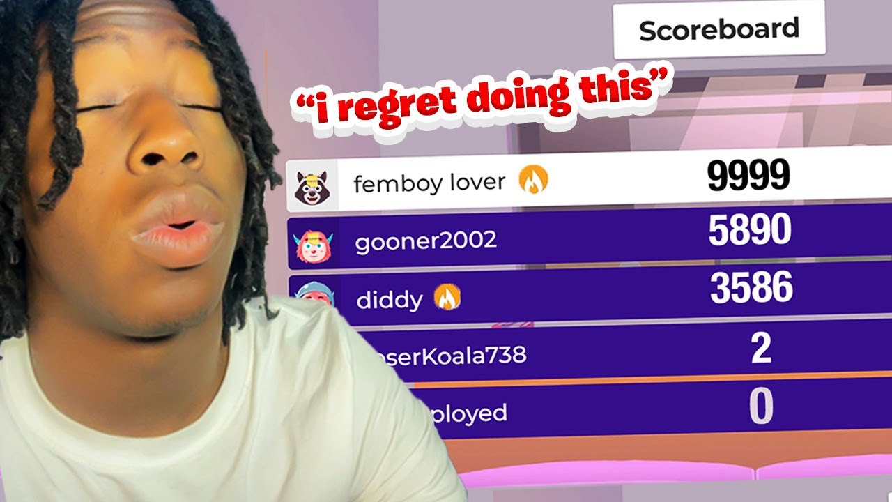 i should've never played kahoot with my viewers - YouTube