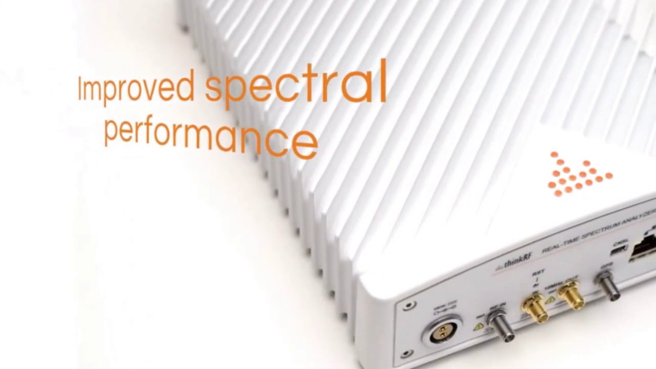 Introduction to the unique ThinkRF 5550 and 5750 Real Time Spectrum ...