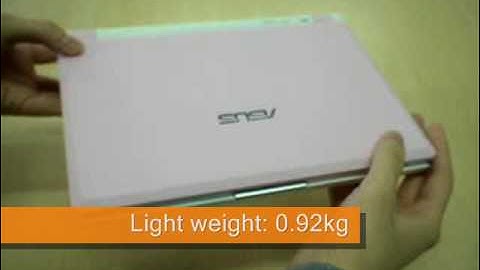 Asus EEE PC - demonstration video