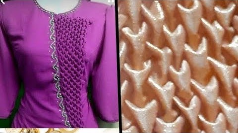 How to made BASKET WEAVE/ CANADIAN Smocking/How to make Arrow Design (Pattern 3) #shiningfolake