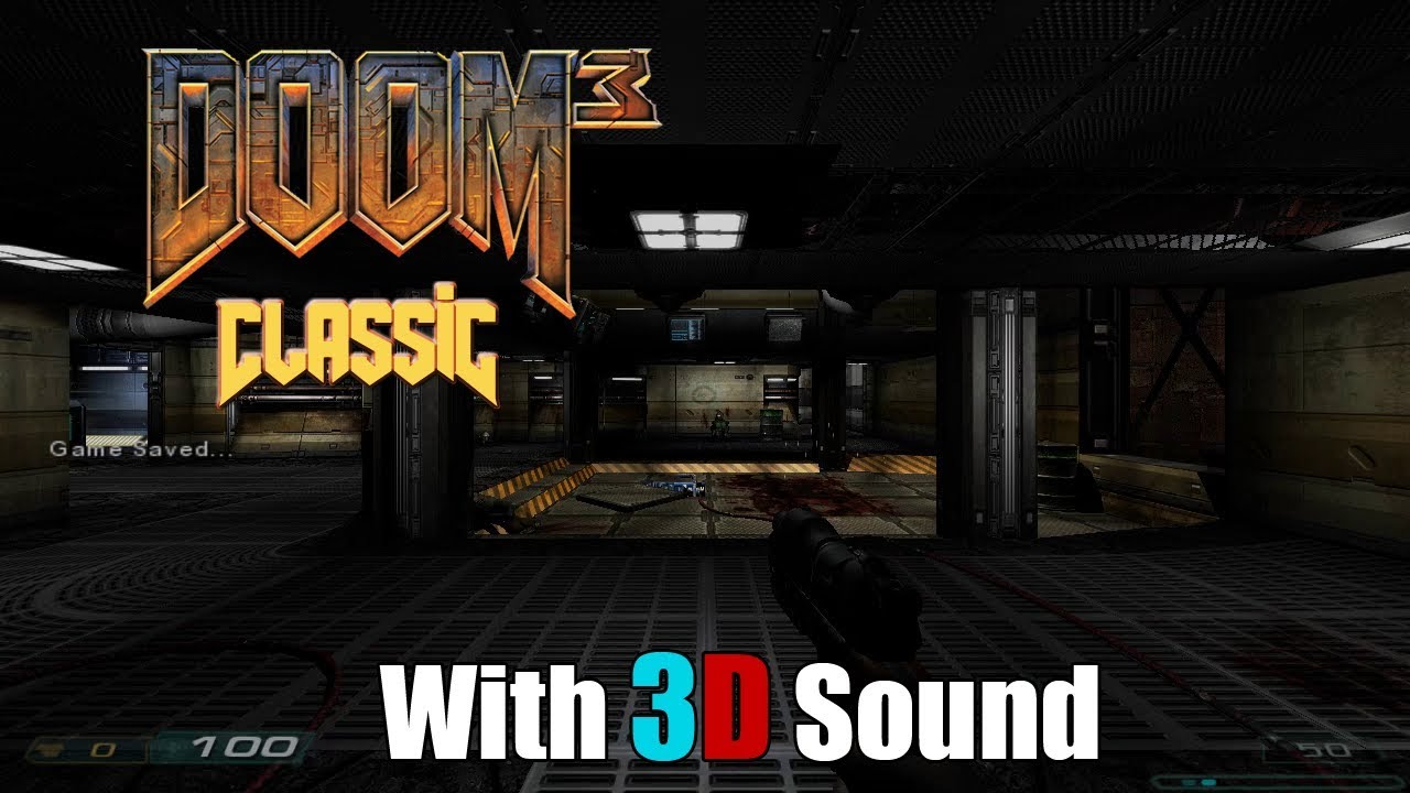 Classic Doom 3 mod w/ 3D spatial sound 🎧 (OpenAL Soft HRTF audio) - YouTube