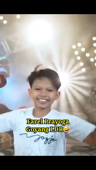 Farel Prayoga Goyang LDR - Layang Dungo Restu || Hiburan #shorts #farelprayoga #viral