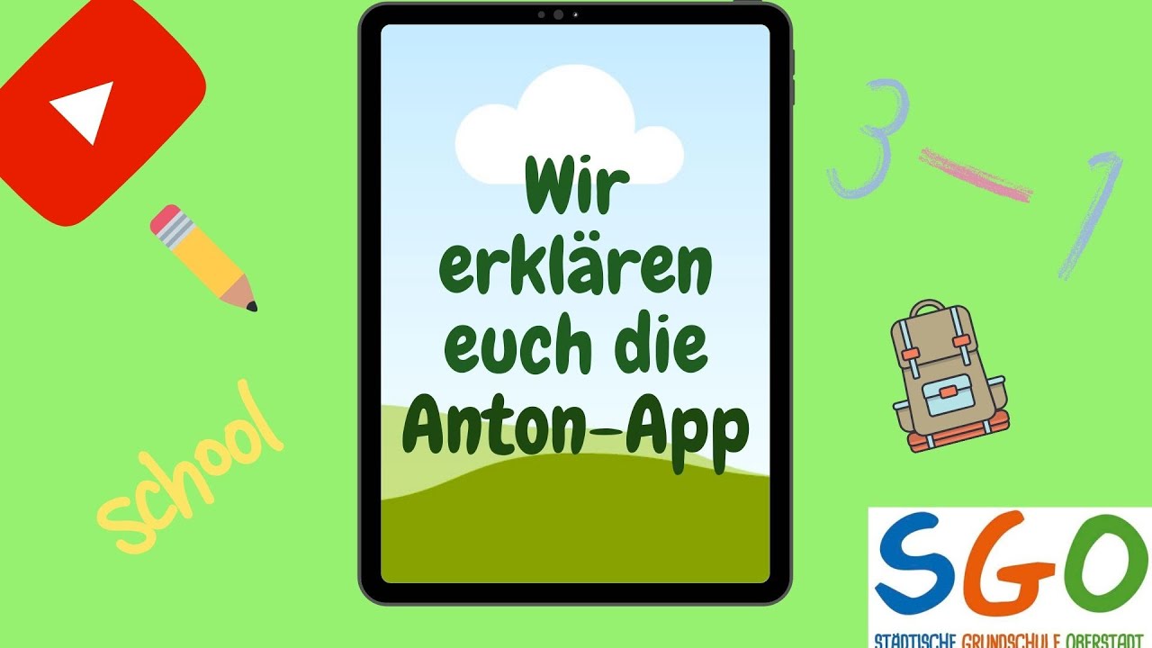 Sgo Eupen Wir Erklaren Euch Die Anton App Youtube