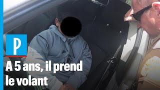 Etats-Unis : un enfant de 5 ans arrêté en train de conduire sur l'autoroute