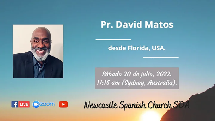 Pr. David Matos desde Florida, USA.