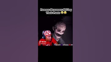 Top 3 Famous Streamers Getting Jump Scared 😂 #shorts