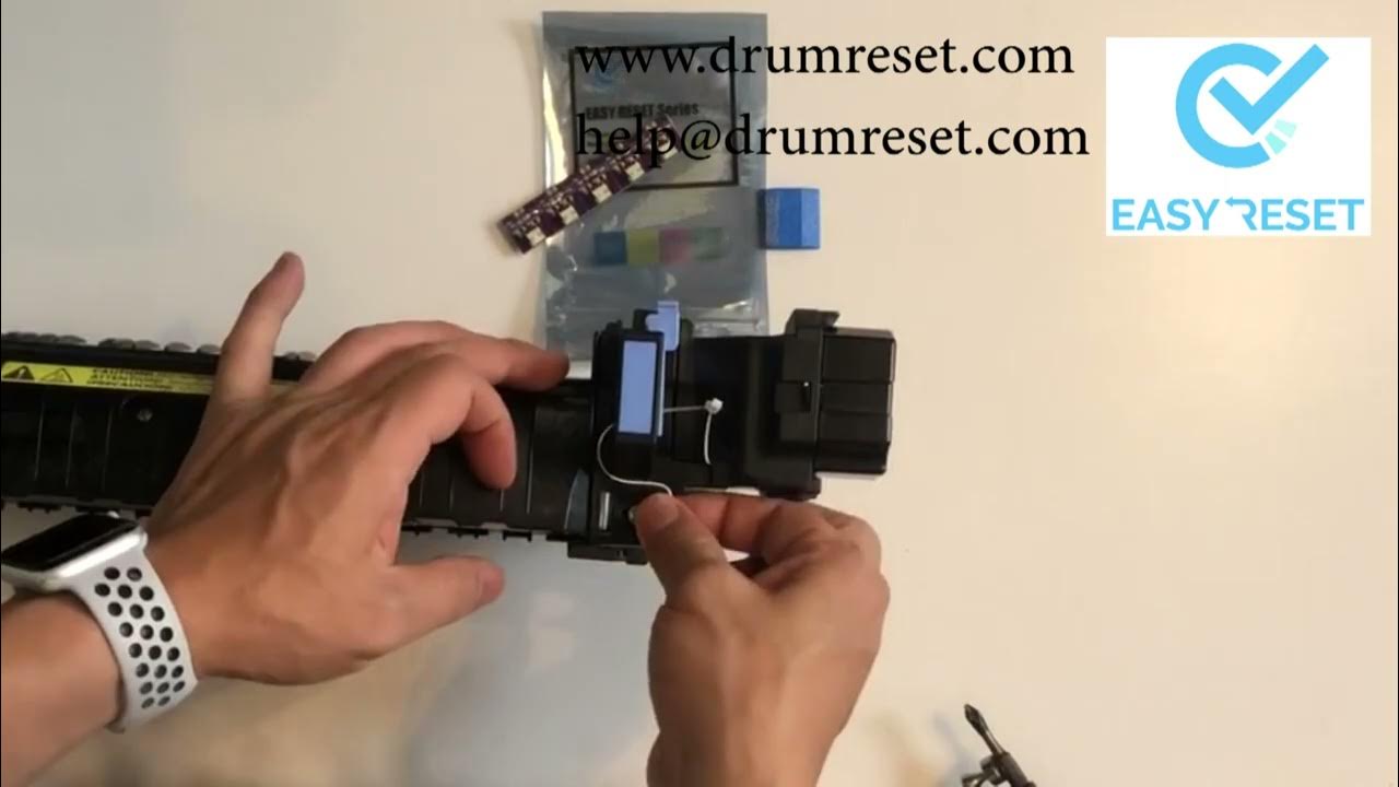 Fuser Reset Guide (Reusable kit) for HP M680 M651 CM4540 CP4525 CP4025