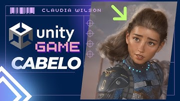Unity 6 Tutorial ao TressFX simulação de Cabelo em HDRP - Free Defender Character Demo