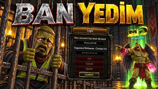 BAN YEDİM! Tam da YENİ SERVER ÖNCESİ...😭 | Knight Online