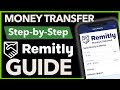 How to open a remitly account  send money internationally  transfer guide