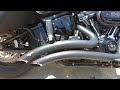 Vance & Hines Big Radius vs. Harley Stock Exhaust Sound - 2020 Heritage Classic 114 CI