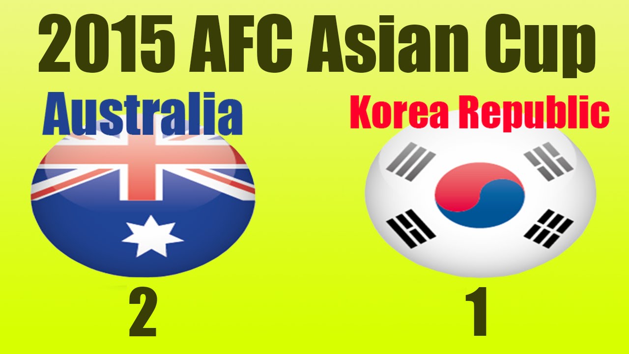 2015 AFC Asian Cup Final Australia defeats Korea Republic 2 – 1 - YouTube