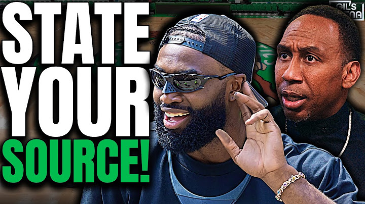 Stephen A Gives The TRUTH Behind His Beef With Jaylen Brown