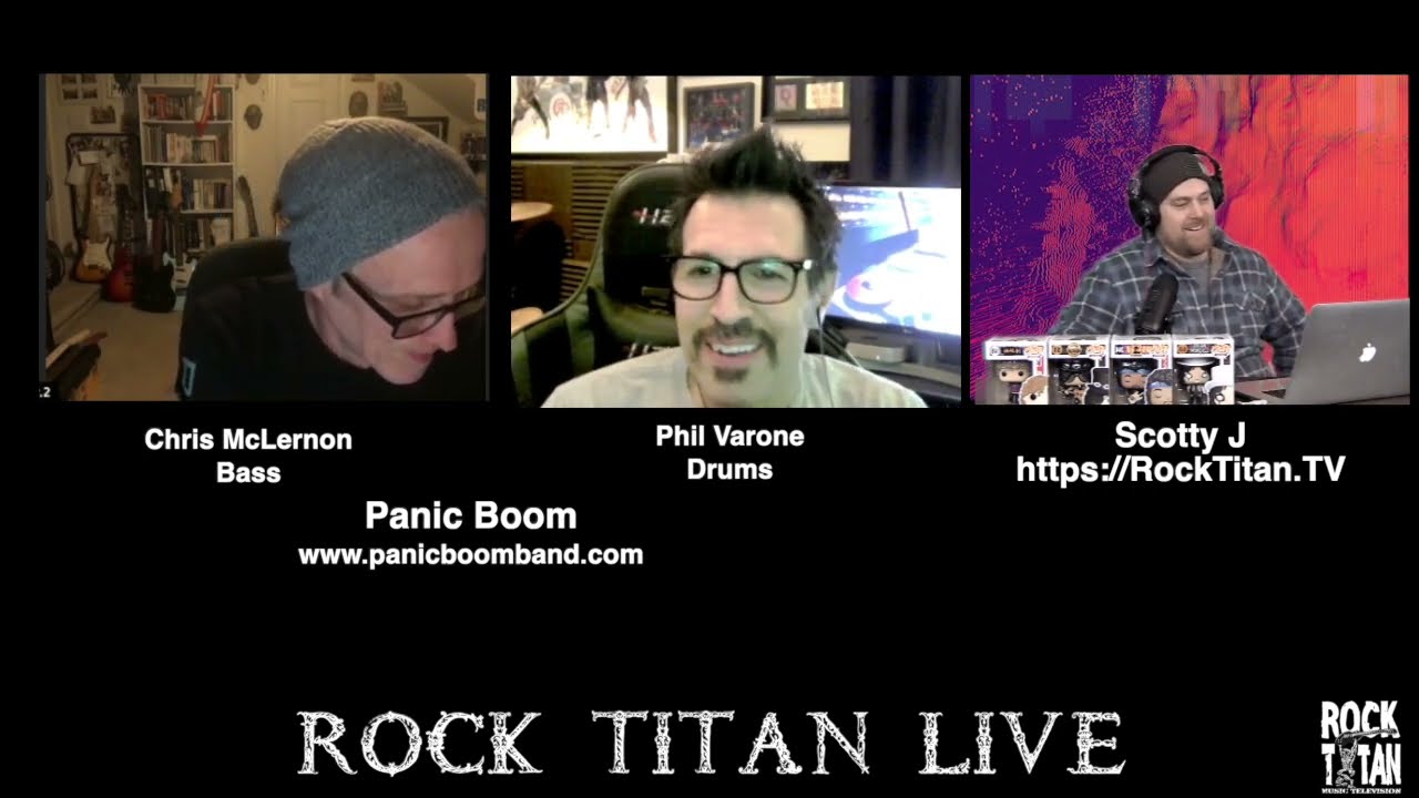 Saigon Kick Bassist Chris McLernon and Phil Varone Feel No Pressure with Panic Boom