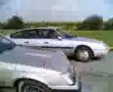 Slightly modified Citroen CX Turbo2 VS Opel Senator with Irmscher tuned engine in Croatia.