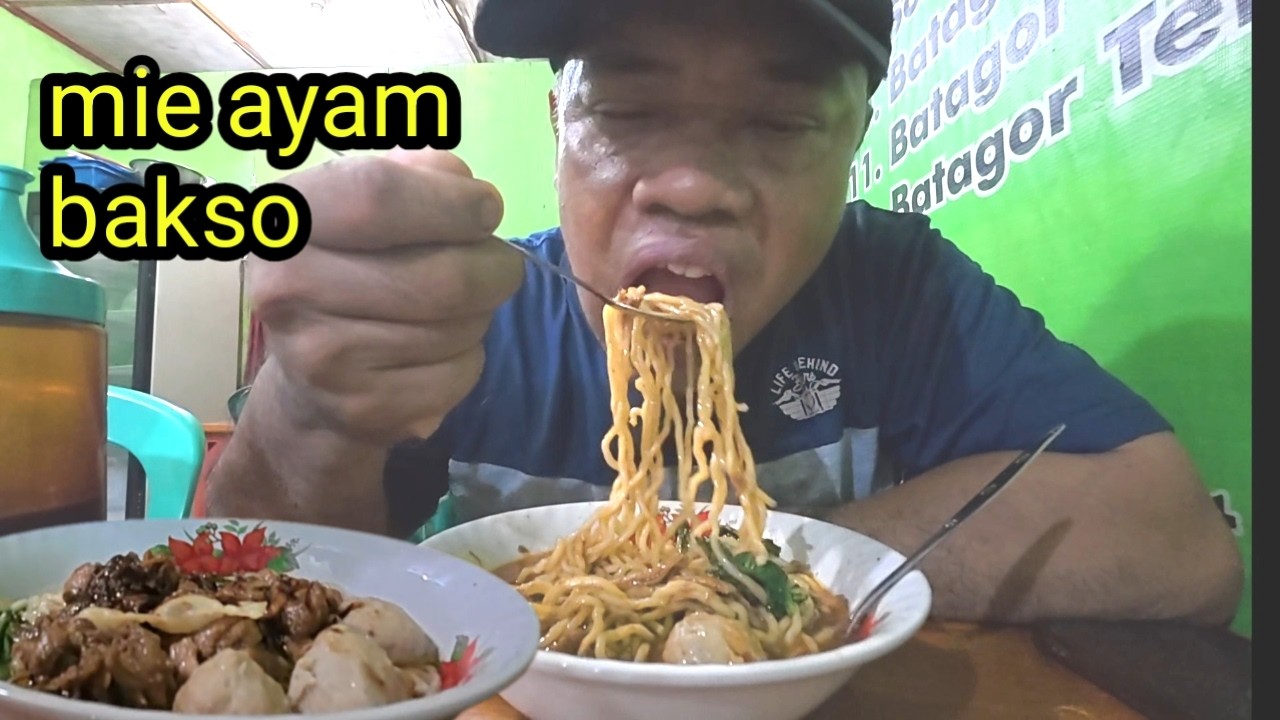 Mukbang mie ayam bakso