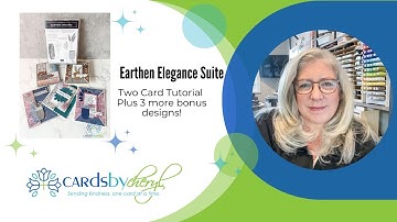 Earthen Elegance Suite - Double card tutorial - Stampin