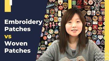 Embroidery Patches vs Woven Patches