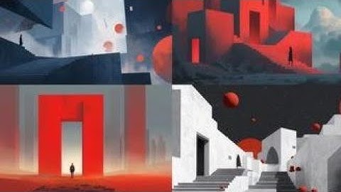 Abstract geometric space stage background depicts loneliness and loss