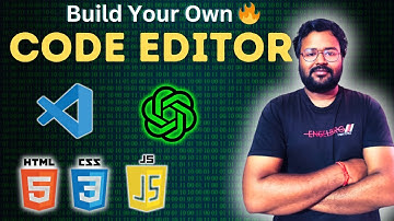 Build Your Own LIVE Code Editor in Just 5 Minutes! 🚀| Shubham Bytes