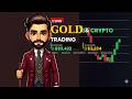 LIVE GOLD &amp; CRYPTO Trading 02 MAY  26 BTC Live #btc #crypto #trading #xauusd #gold   #viral #forex