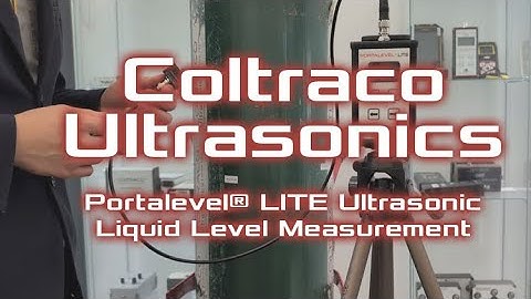 Coltraco Portalevel® LITE Ultrasonic Liquid Level Measurement