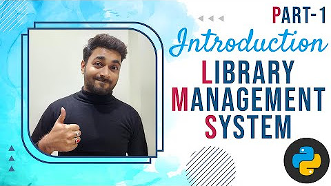 Library Management System | Python - YouTube