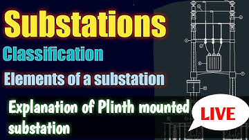 Substations,elements and classification |Plinth mounted substation| Explanation | By ETech Reddaiah