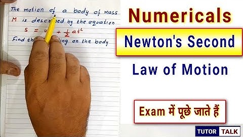 Numericals - Newton