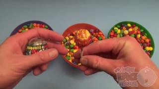 Hidden Surprises in 3 HUGE GIANT JUMBO Surprise Eggs Filled with Candy! Part 4