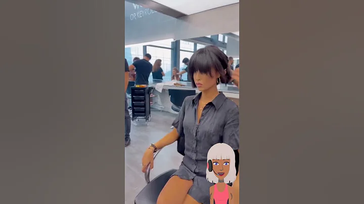 Watch her go from mid-length hair to a bob haircut... #shorts - DayDayNews