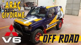 Mitsubishi V6 Off Road - Araç Oto Folyo Kaplama - GoPro Hero 4 - Time Lapse