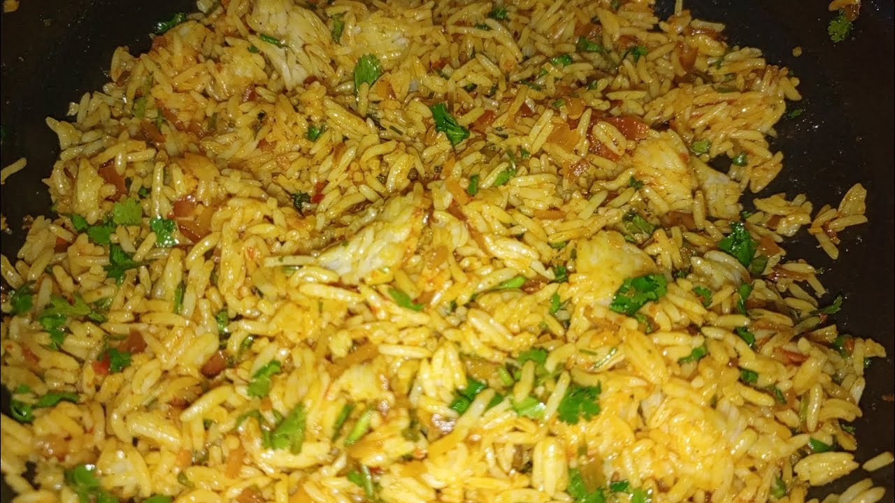 Bache hue chawal se banaya tasty & delicious fried rice 