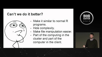 R with Hadoop for large-scale analytics by JOSE LUIS LÓPEZ at Big Data Spain 2014