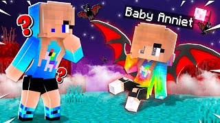 😈 Z BABY ANNIET SE STAL DEMON V MINECRAFTU! 👹👻