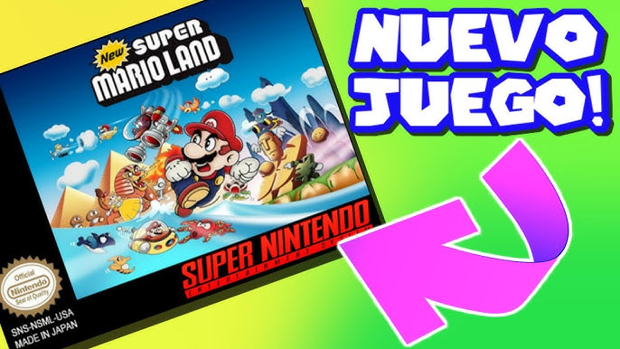 Indie Retro News: New Super Mario Land - A SNES remake of the original  Super Mario Land appears!