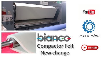 Bianco compacting compactor felt new change