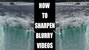 QUICK & EASY: SHARPEN BLURRY VIDEOS IN #premiere PRO #howto | Fix Low Quality Footage