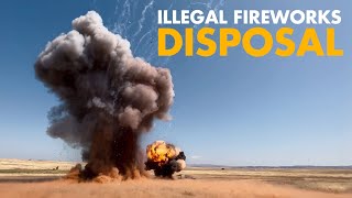 Illegal Fireworks Disposal