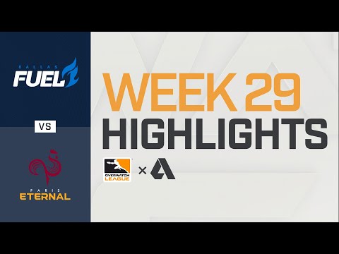 Akshon Highlights | @Dallas Fuel vs @Paris Eternal | Week 29 | NA Day 3